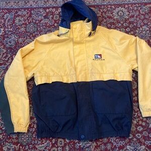 Nautica Yellow and Blue Jacket